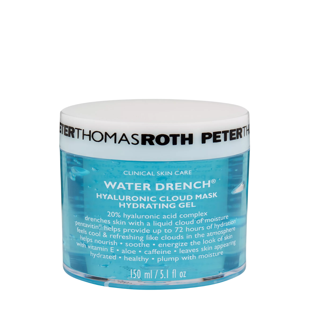 Peter Thomas Roth Water Drench® Hyaluronic Cloud Mask Hydrating Gel 150ml - Зволожуюча гелева маска для обличчя з гіалуроновою кислотою Peter Thomas Roth Water Drench® Hyaluronic Cloud Mask Hydrating Gel 150ml - Зволожуюча гелева маска для обличчя з гіалуроновою кислотою